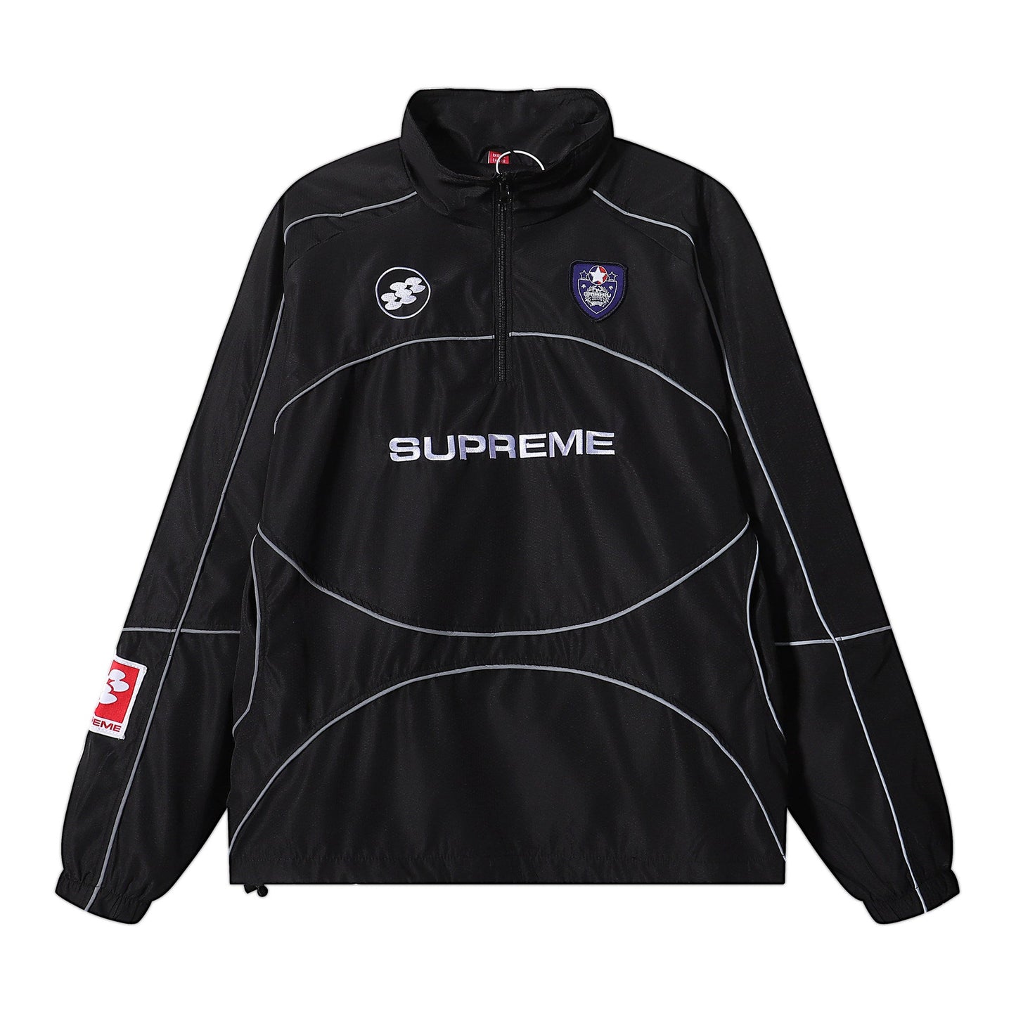 Supreme Ducati Collaboration Racing Style Windbreaker Jacket for Men