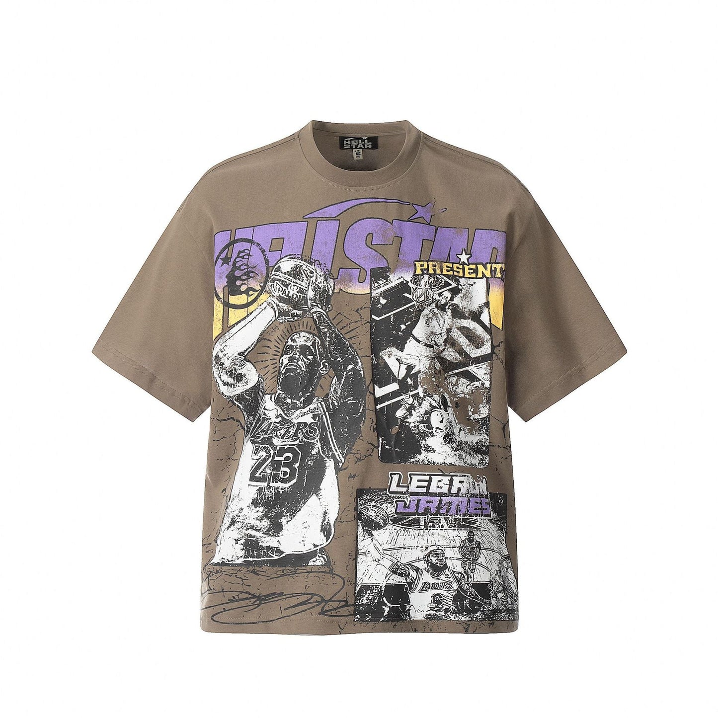 2025 Summer New European and American Trendy Brand Unisex Couple's Plus Size Loose Pullover Short Sleeve T-Shirt Youth Tee