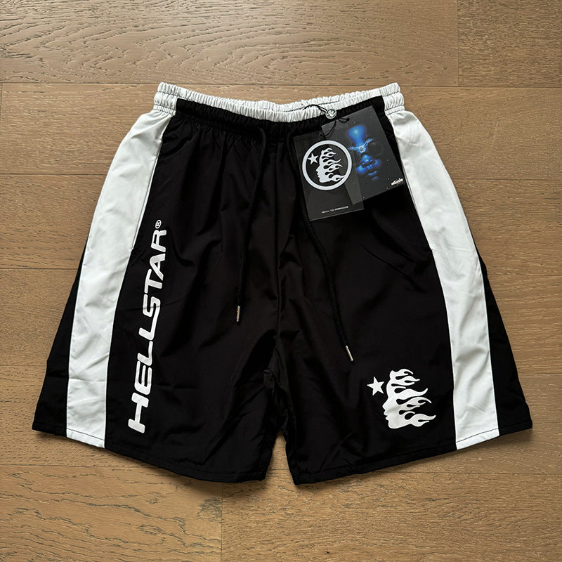 Washed Vintage Casual Shorts 2026 Summer New European and American Trendy Brand Five-Point Shorts