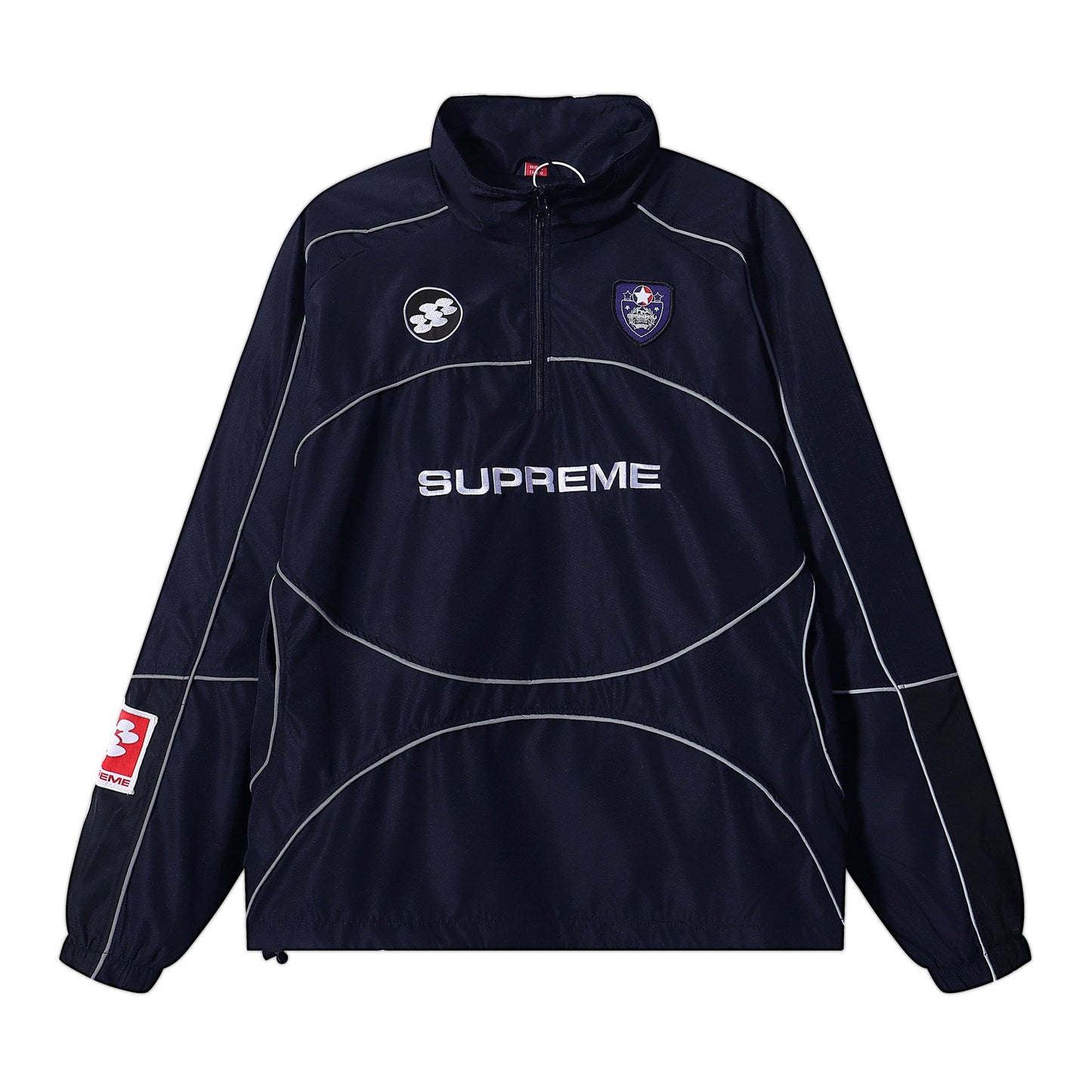 Supreme Ducati Collaboration Racing Style Windbreaker Jacket for Men