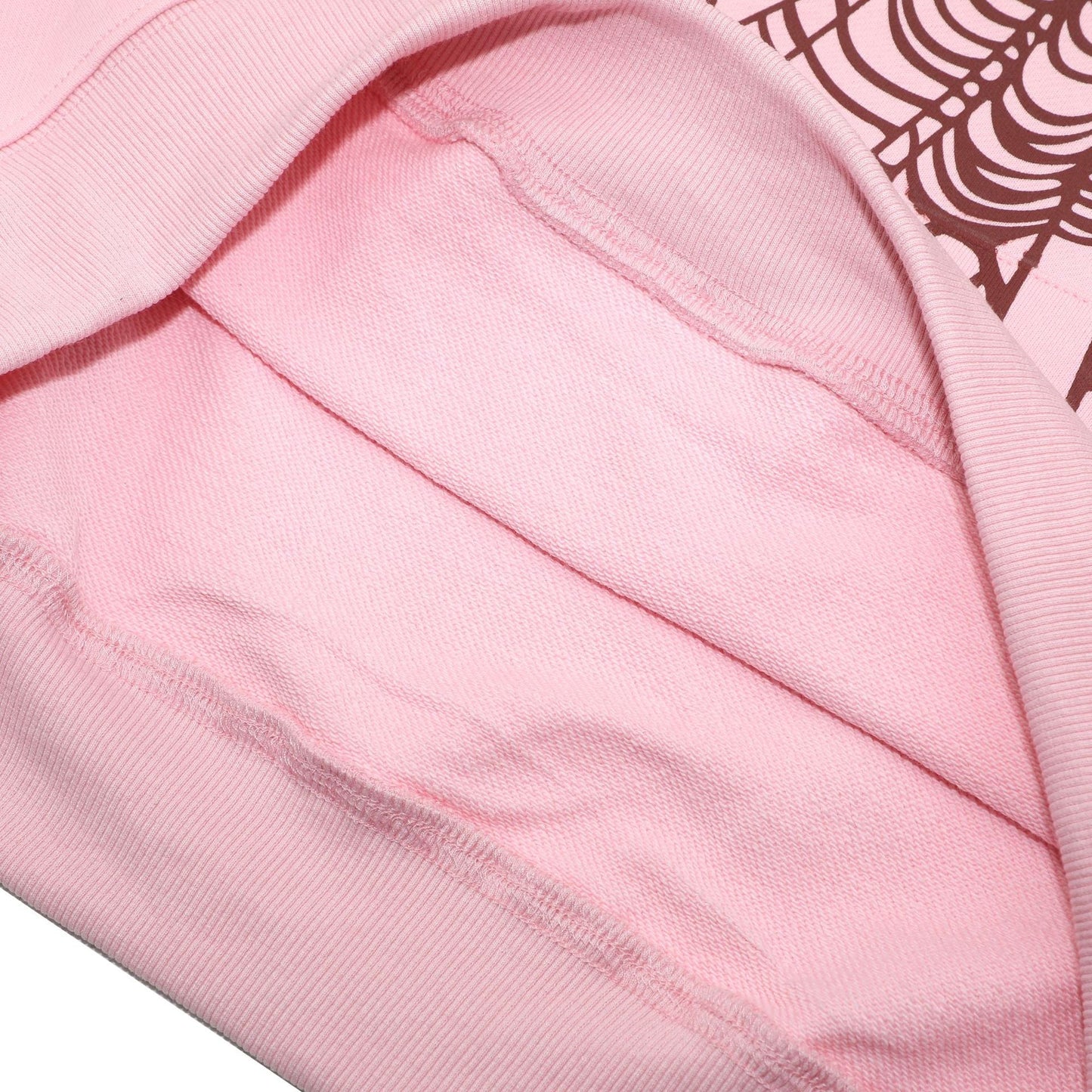 Pullover Pink Sweatshirt Unisex Fashion Classic Spider Web Print Hoodie