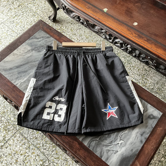 HD_VARIANT_IMAGE::L2015 Gray | Alcatraz graphic cotton Bermuda shorts