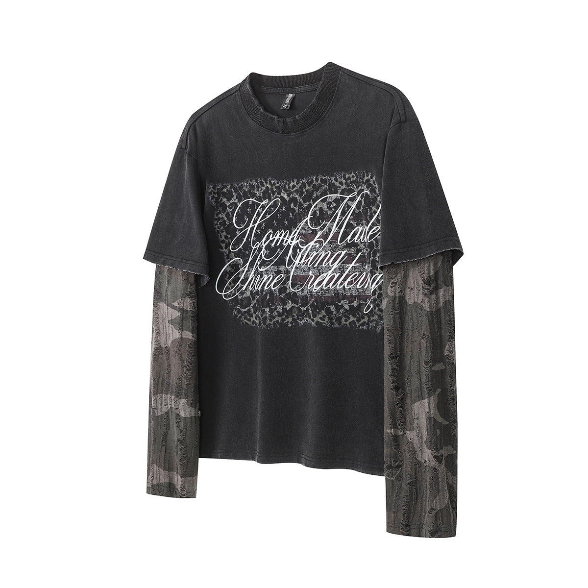 VARIANT_IMAGE::Black W1000-1 | Washed long-sleeve T-shirt