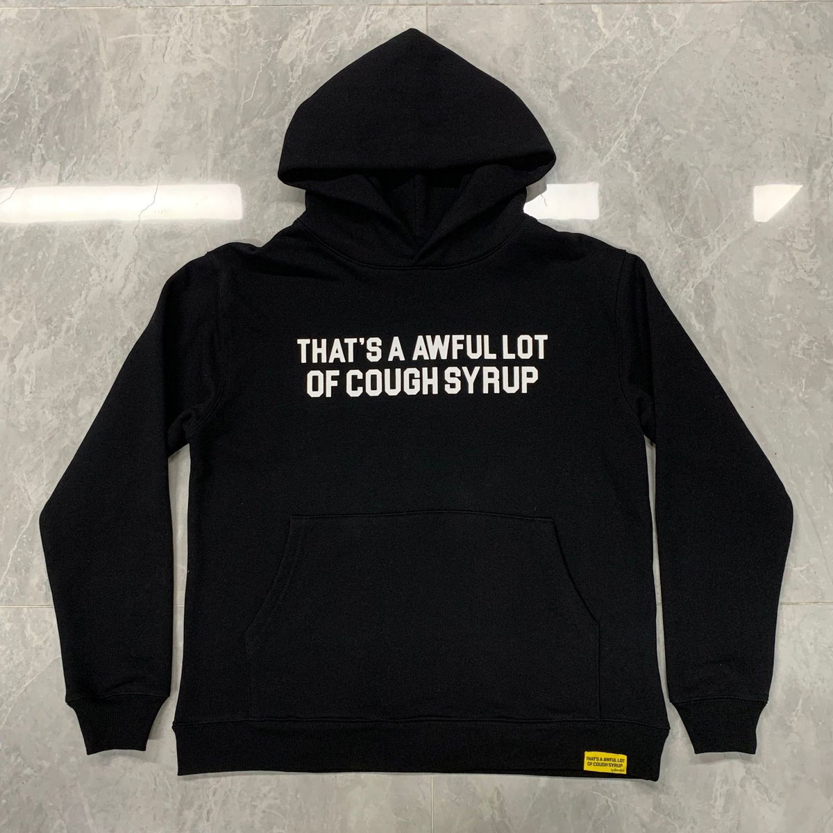 GMabcd Cough Syrup Heavyweight 500g Fleece Hoodie Men Streetwear Pullover - Series A