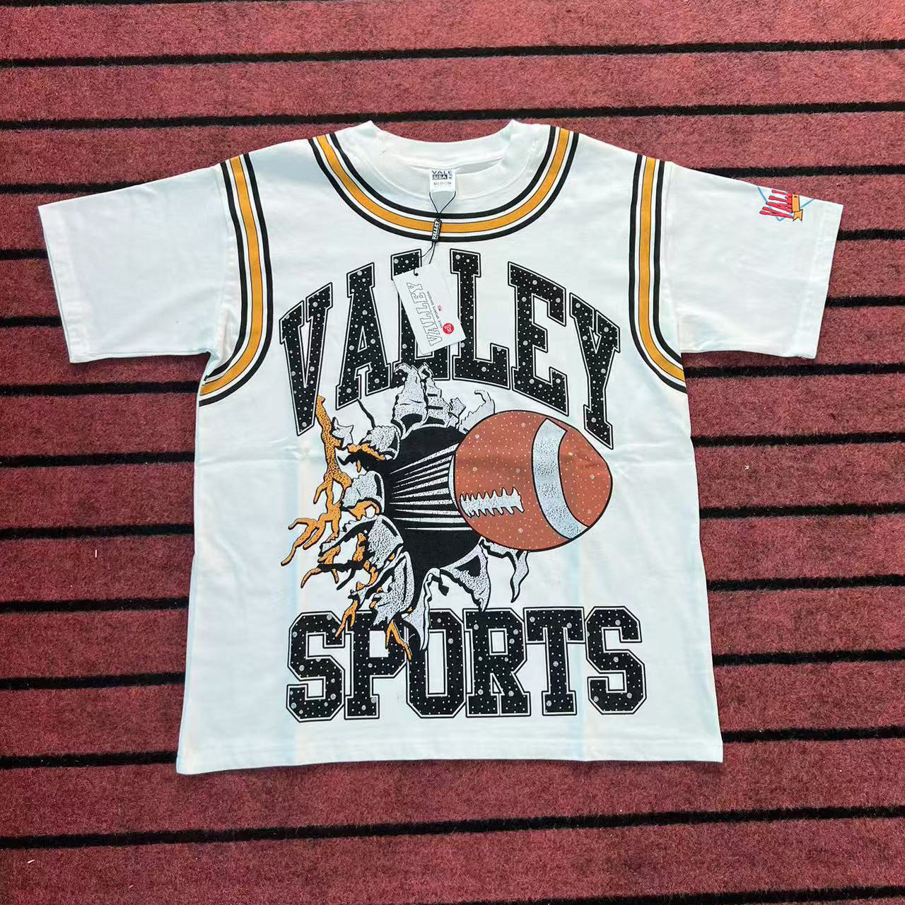 VALLEY Heavyweight Hip Hop T-Shirt - Unisex High Street Summer Top