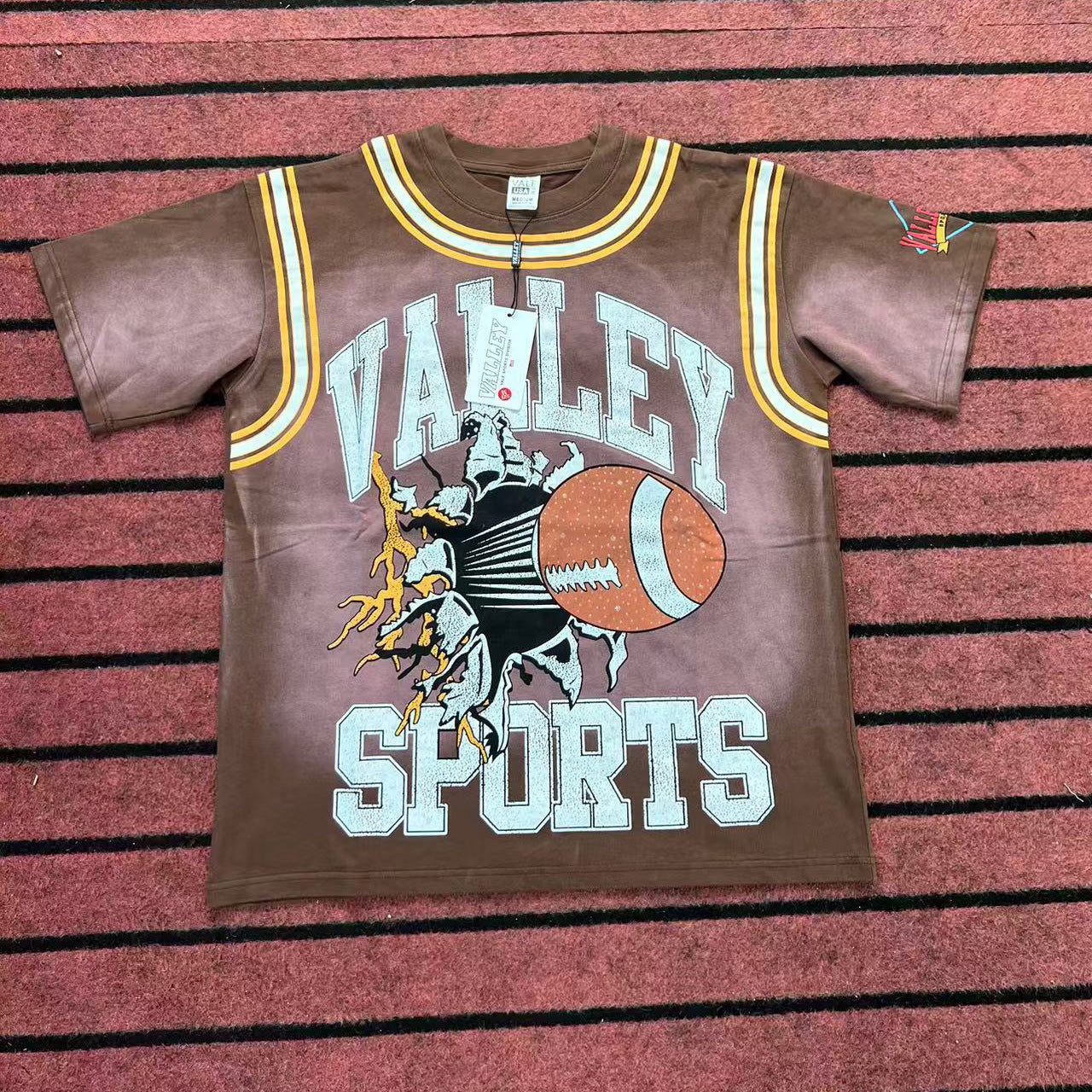 VALLEY Heavyweight Hip Hop T-Shirt - Unisex High Street Summer Top