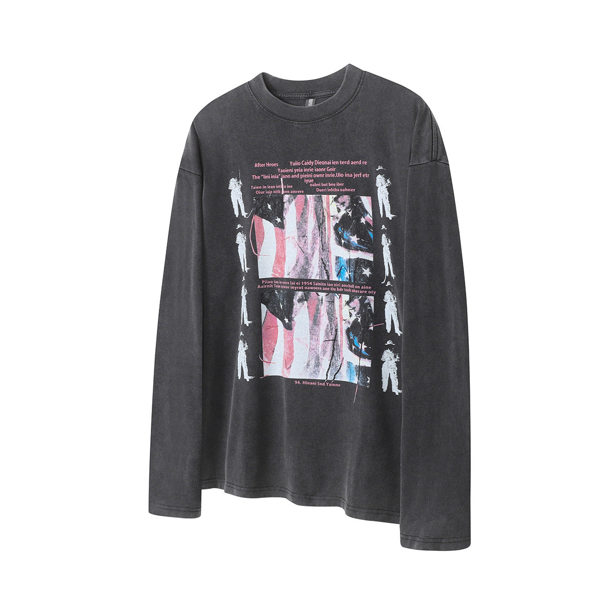 VARIANT_IMAGE::Black W1004 | Washed long-sleeve T-shirt