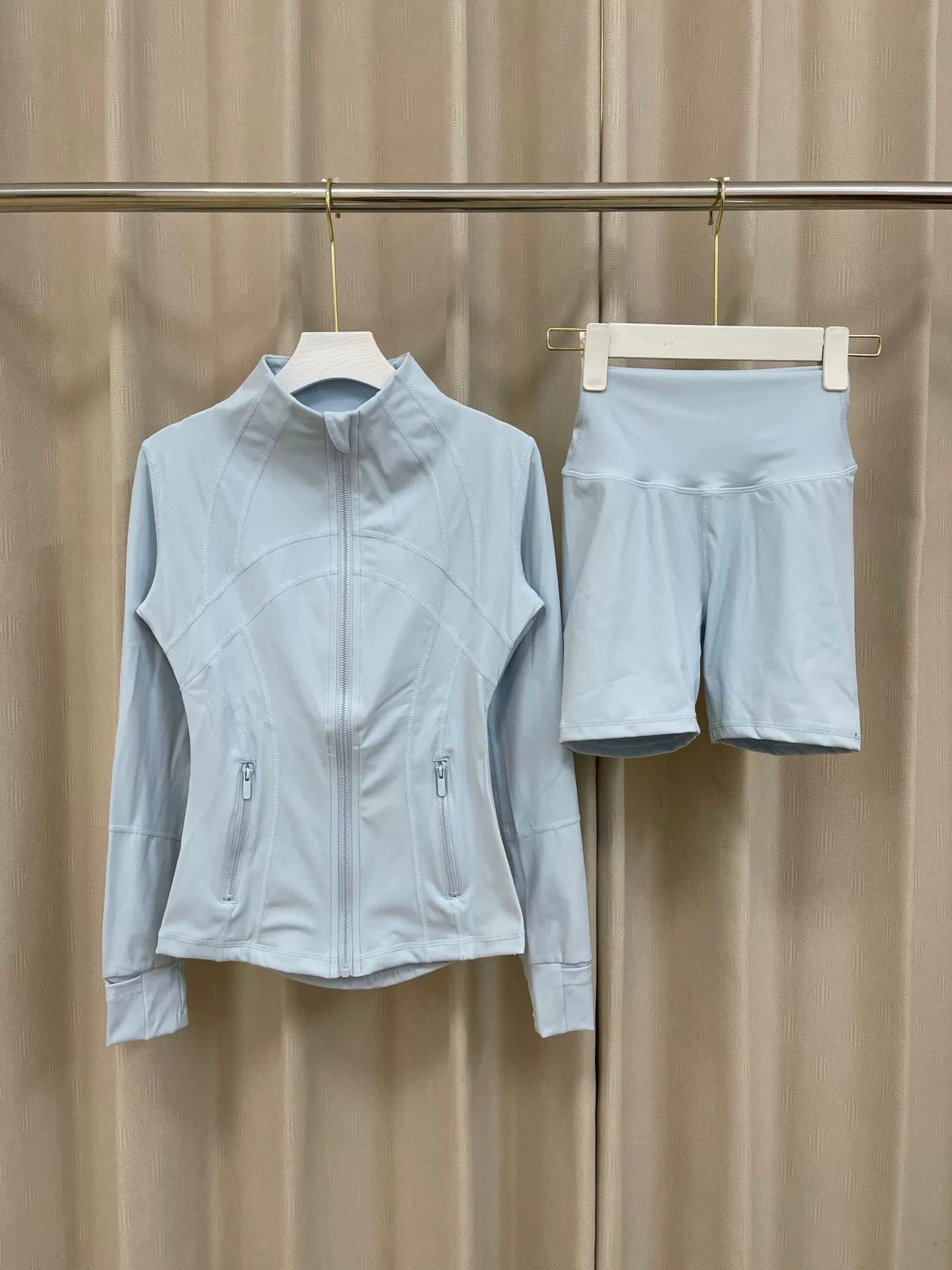VARIANT_IMAGE::Powder Blue Jacket Set
