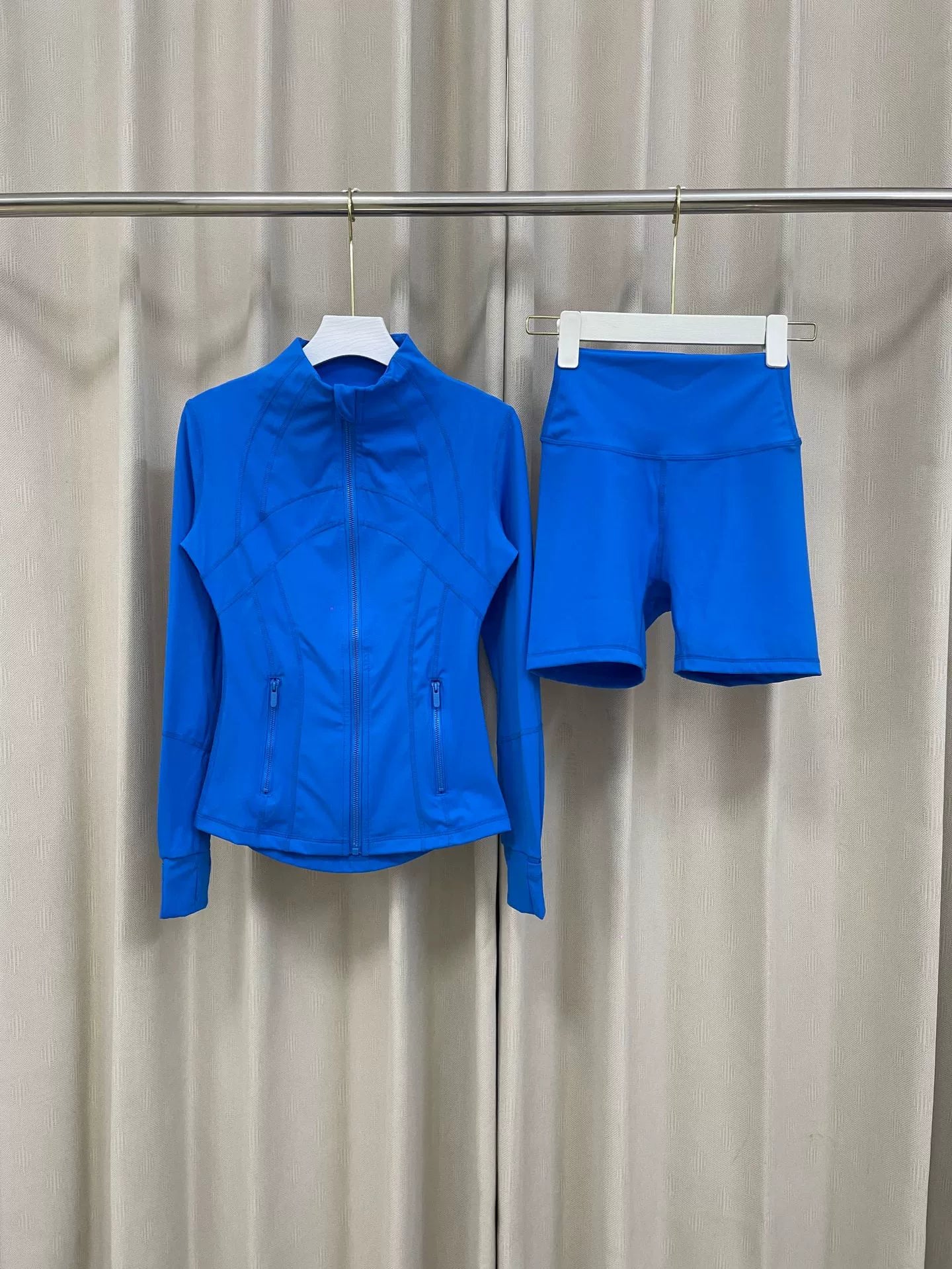 VARIANT_IMAGE::Electric Blue Jacket Set