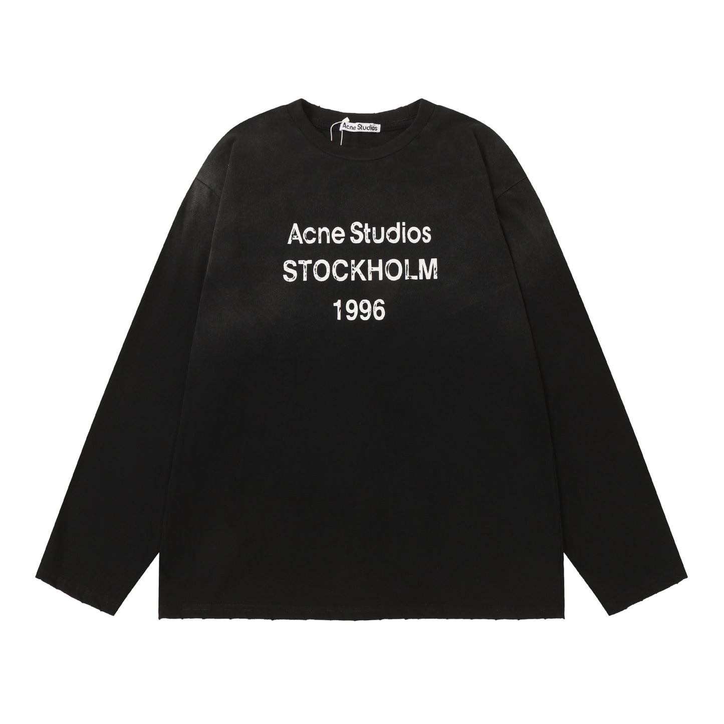VARIANT_IMAGE::AC10 Black | Vintage graphic long-sleeve T-shirt