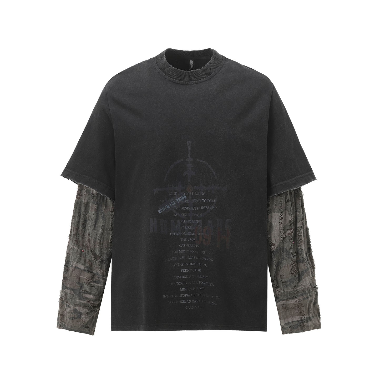 VARIANT_IMAGE::Black W157 | Washed long-sleeve T-shirt