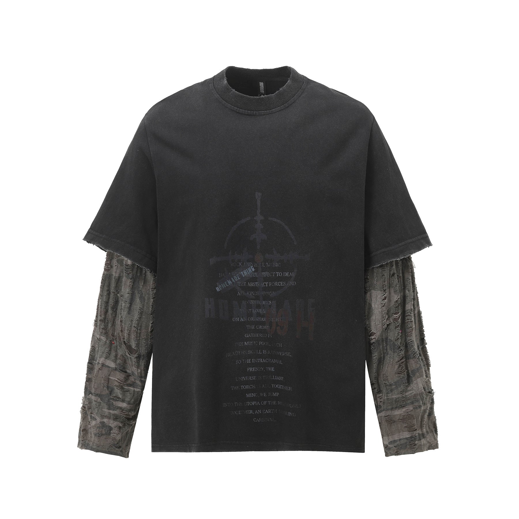 VARIANT_IMAGE::Black W157 | Washed long-sleeve T-shirt