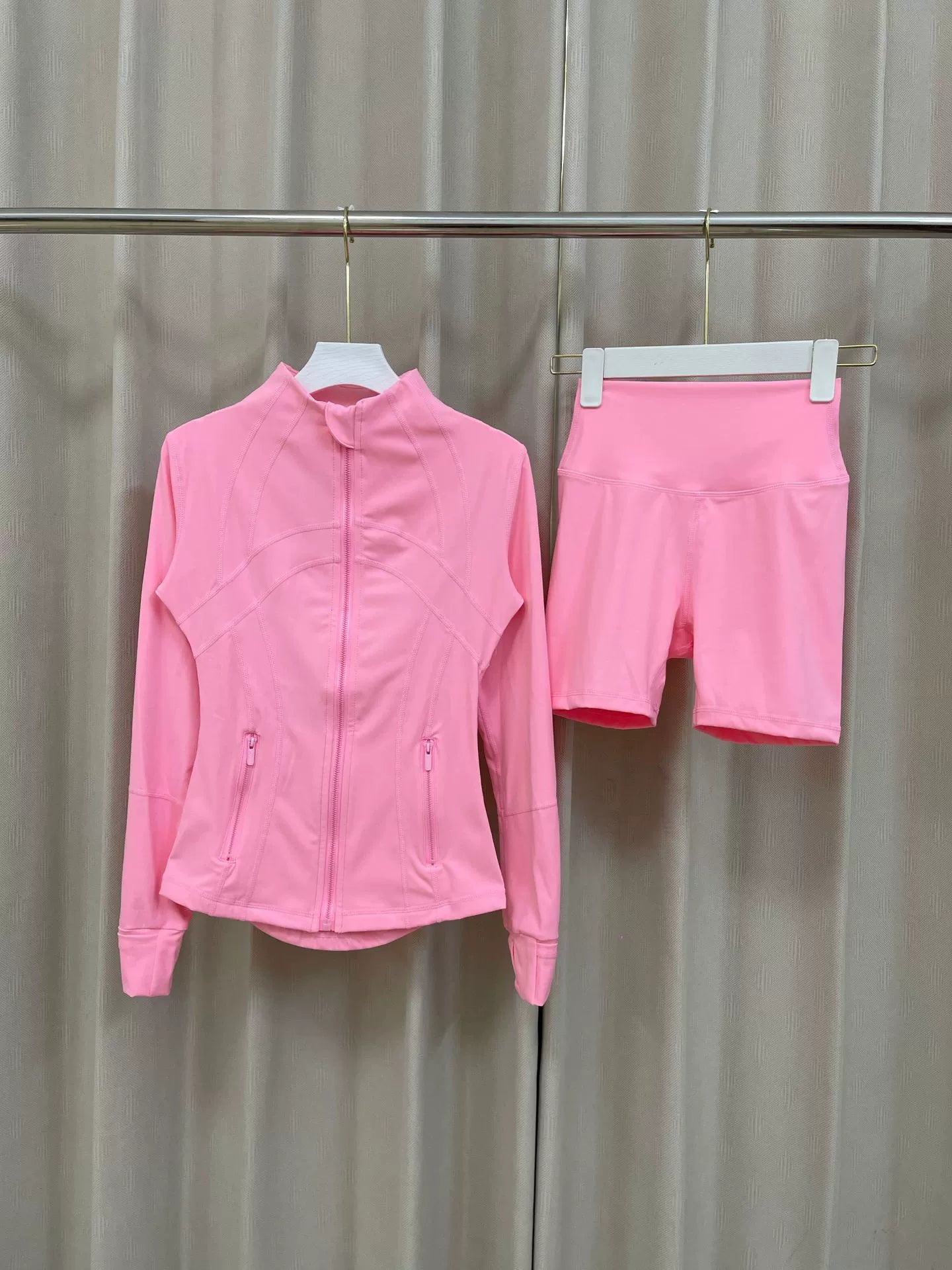 VARIANT_IMAGE::Neon Pink Jacket Set