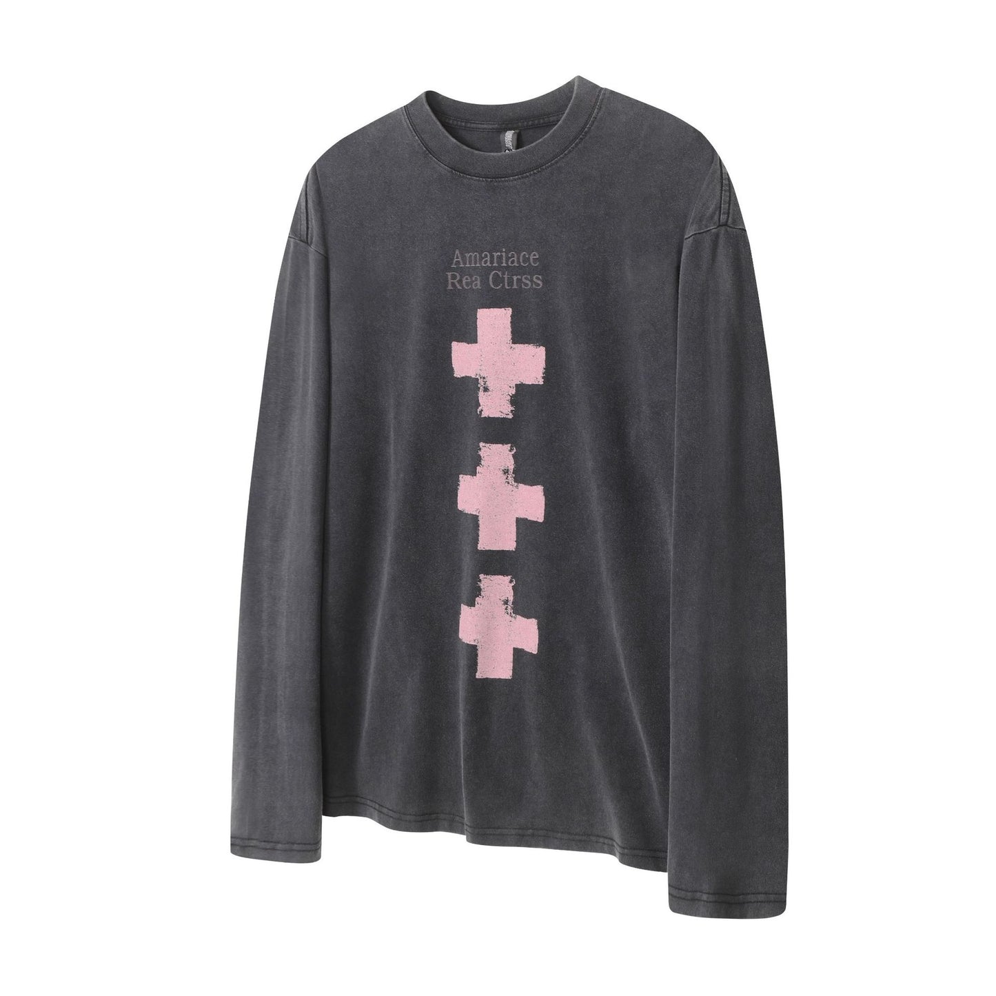 VARIANT_IMAGE::Black W1005 | Washed long-sleeve T-shirt