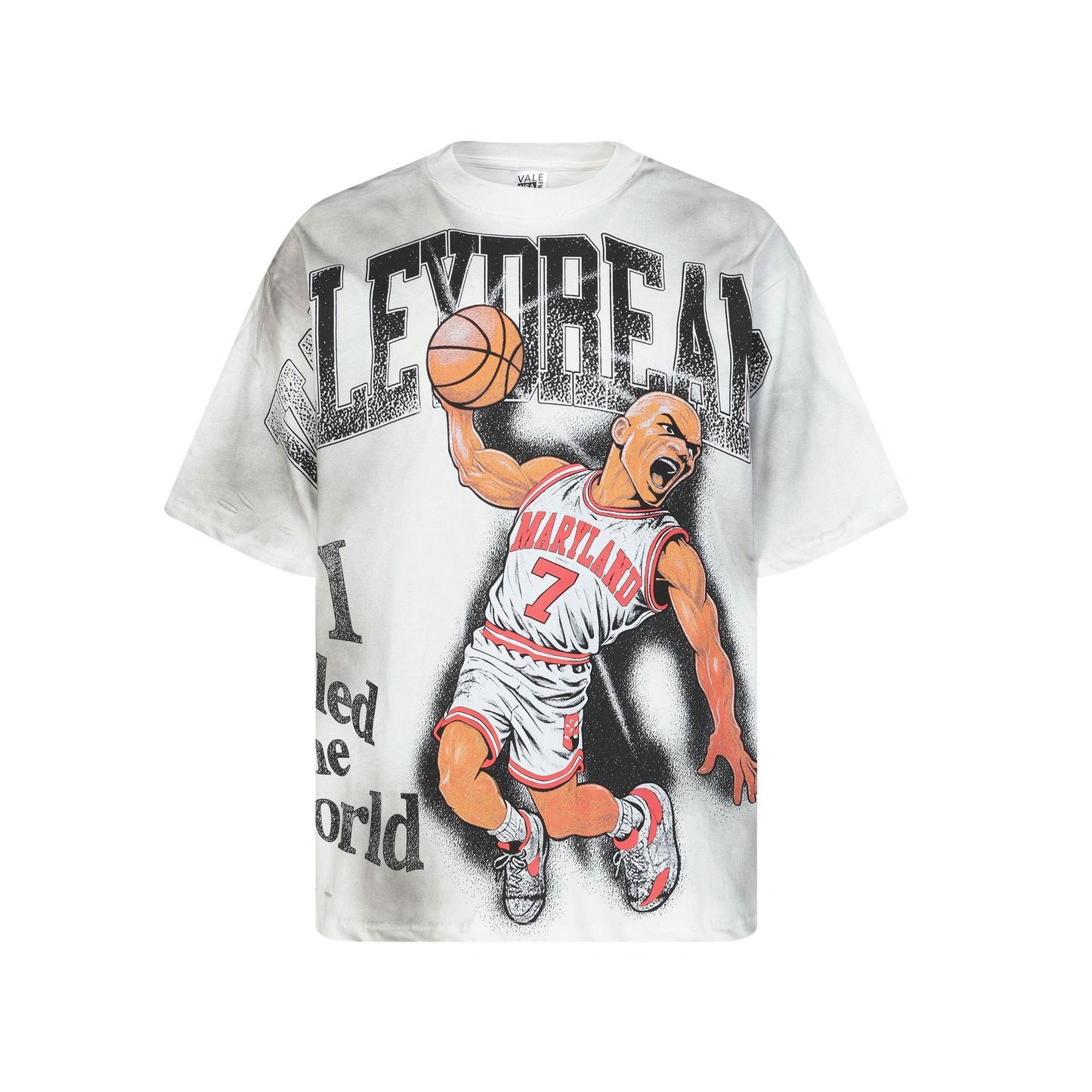 VALLEY Heavyweight Hip Hop T-Shirt - Unisex High Street Summer Top
