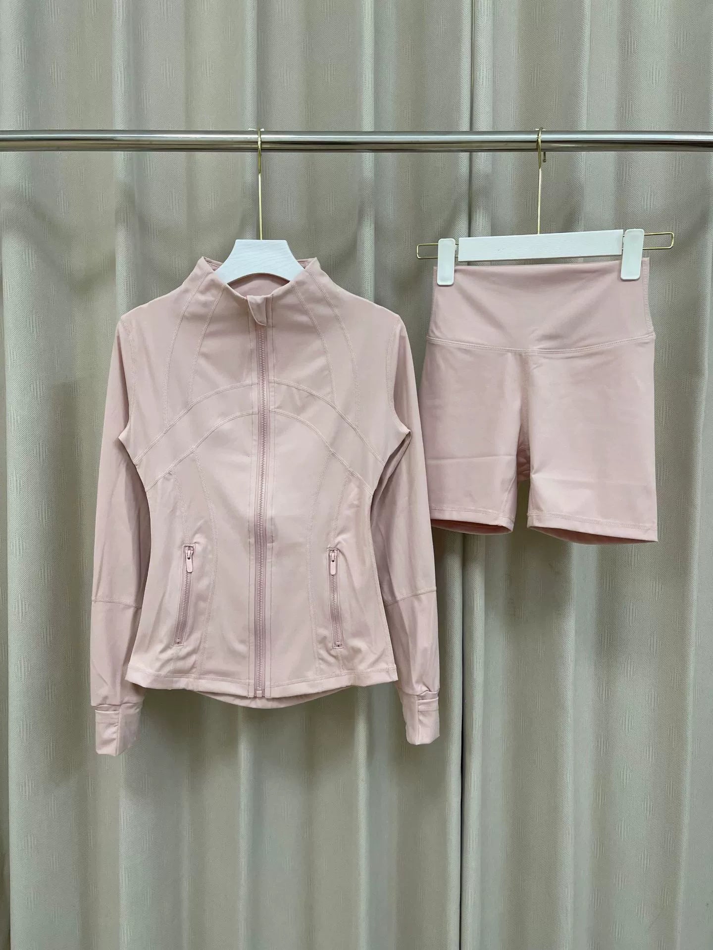 VARIANT_IMAGE::Mist Pink Jacket Set
