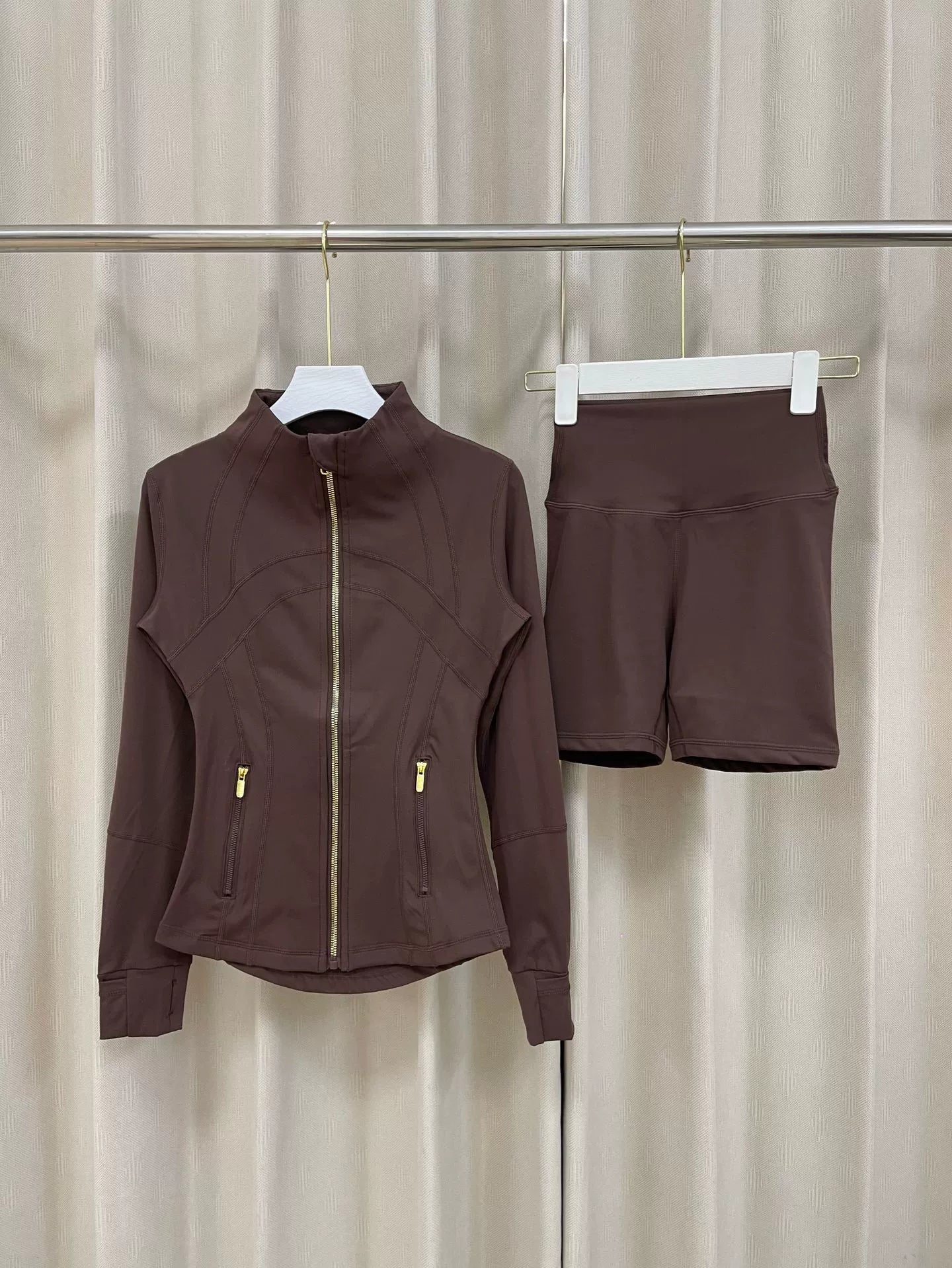 VARIANT_IMAGE::Coffee Brown Gold-Zip Set