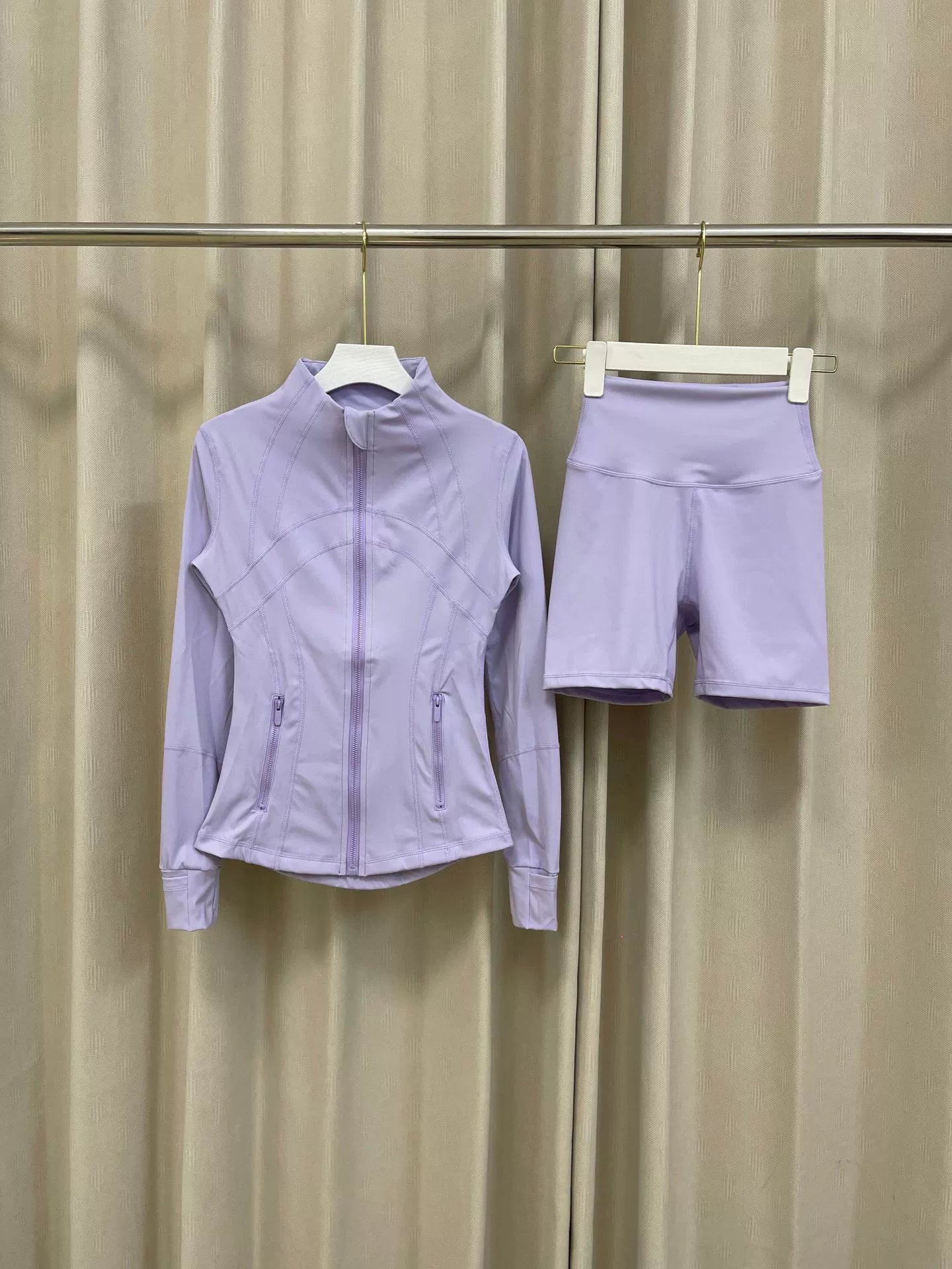 VARIANT_IMAGE::Lavender Purple Jacket Set