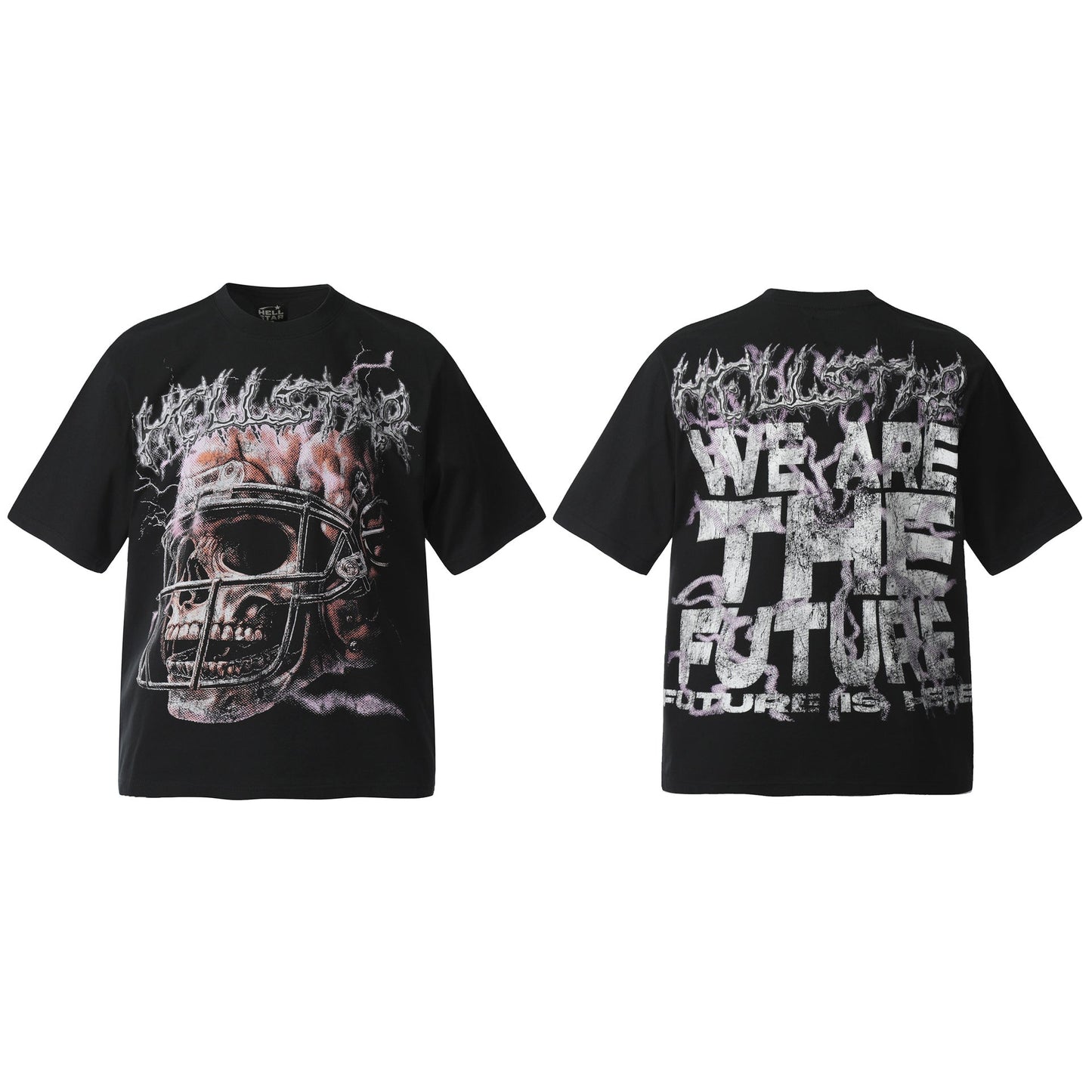 2025 Summer New European and American Trendy Brand Unisex Couple's Plus Size Loose Pullover Short Sleeve T-Shirt Youth Tee