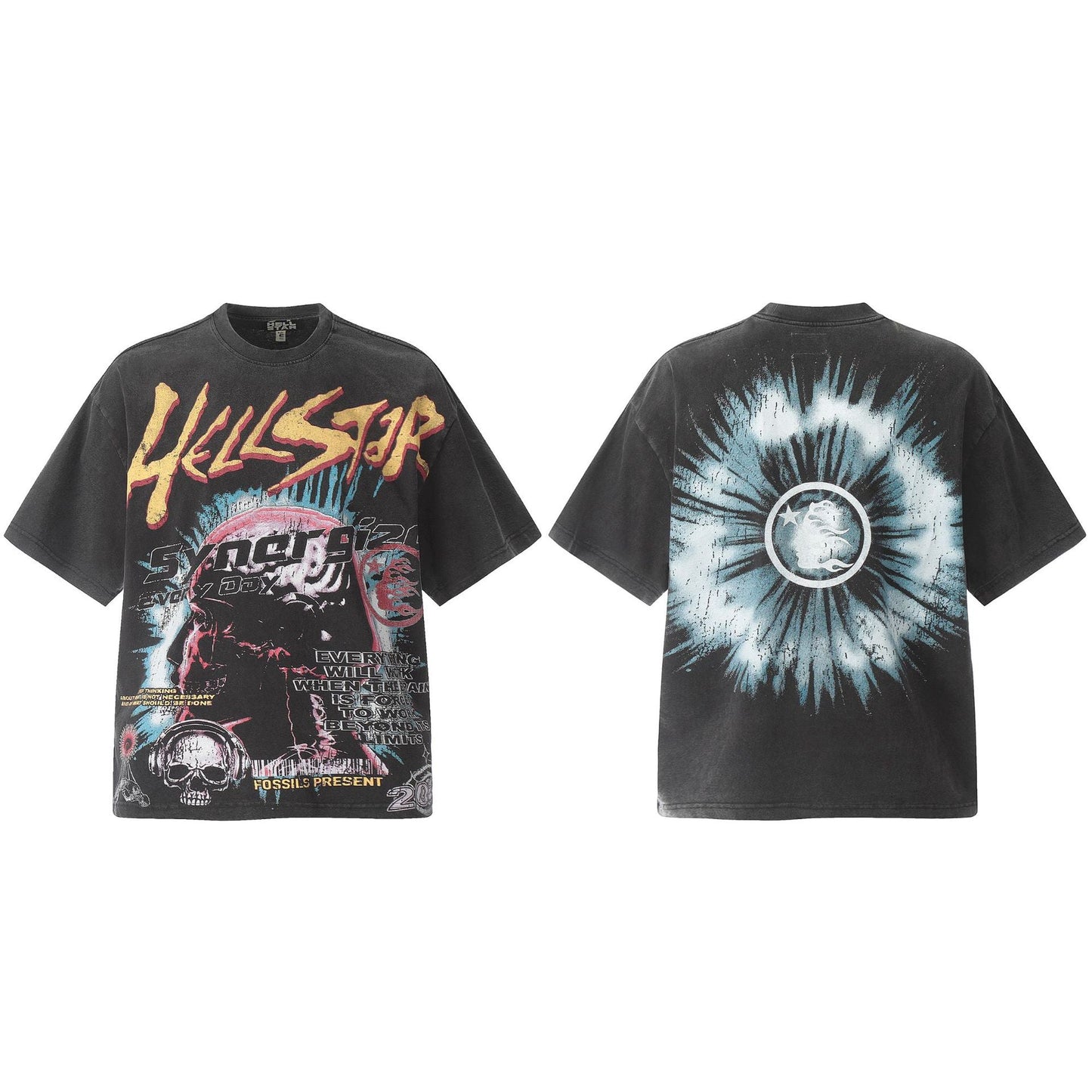 2025 Summer New European and American Trendy Brand Unisex Couple's Plus Size Loose Pullover Short Sleeve T-Shirt Youth Tee