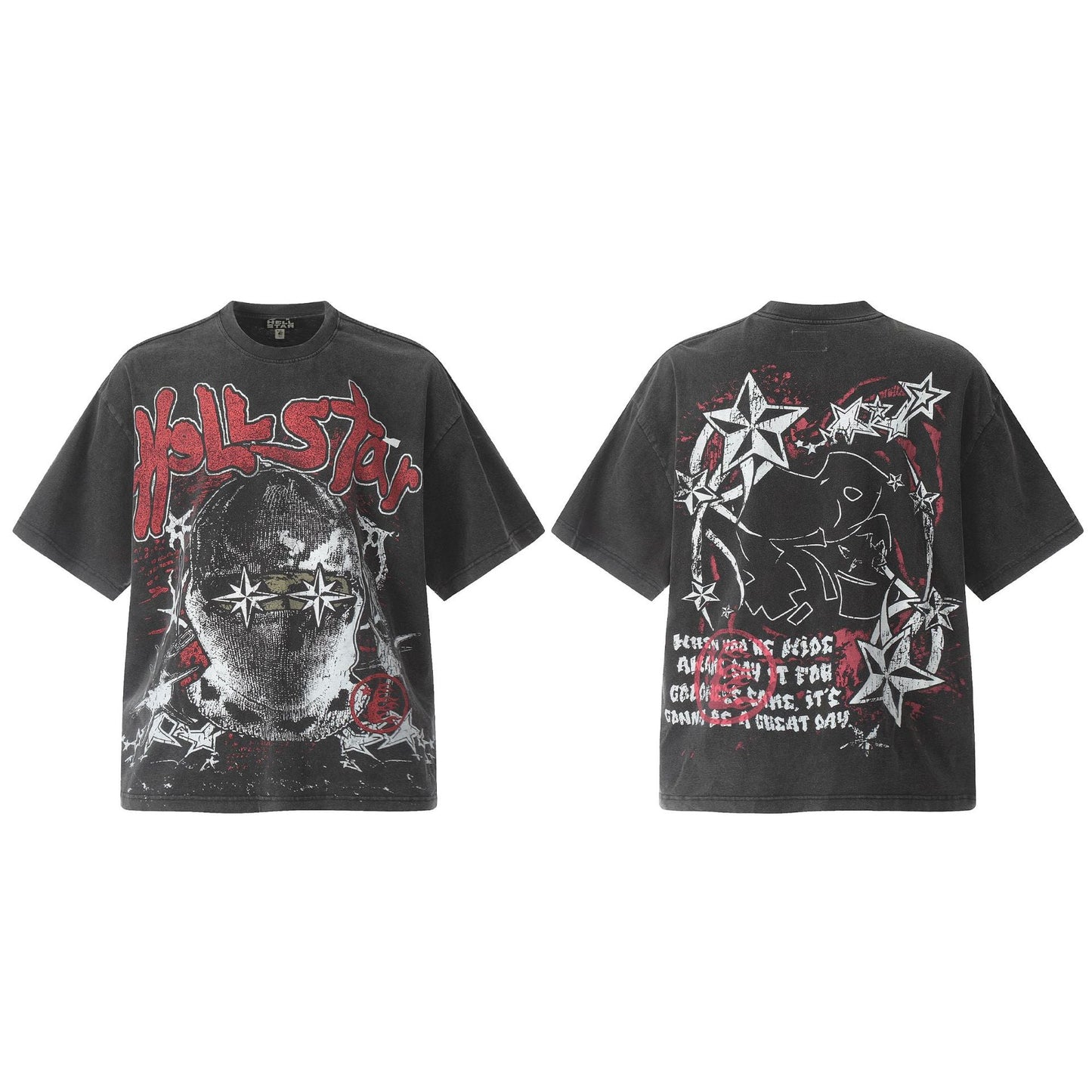 2025 Summer New European and American Trendy Brand Unisex Couple's Plus Size Loose Pullover Short Sleeve T-Shirt Youth Tee