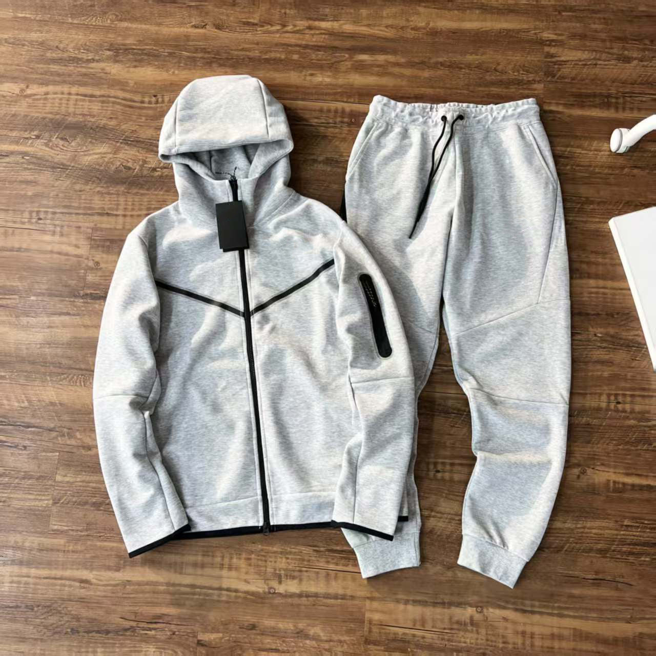 GMabcd 2025 casual sports hooded men's slim fit side zipper suit jacket in versatile design